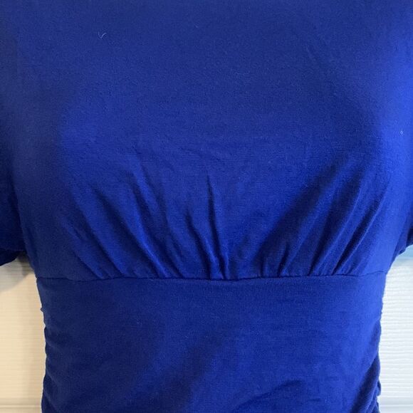 CMM, scoop neck, scrunched for fit, open strap back, short sleeve, Small - Picture 2 of 9